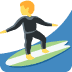 🏄‍♂️ man surfing display on Twitter